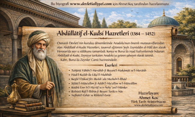 Abdüllatîf el-Kudsî Hazretleri